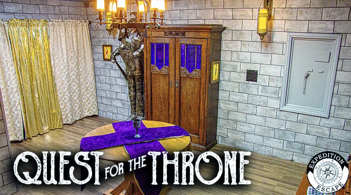 Quest for the Throne Escape Room - Expedition Escape